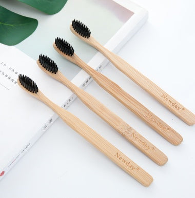 Natural Pure Bamboo Toothbrush Portable Soft HairEco Friendly Brushes Oral Cleaning Care Tools