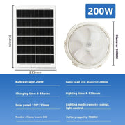 Solar Ceiling Lamp LED Home Indoor And Outdoor Lighting