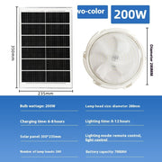 Solar Ceiling Lamp LED Home Indoor And Outdoor Lighting